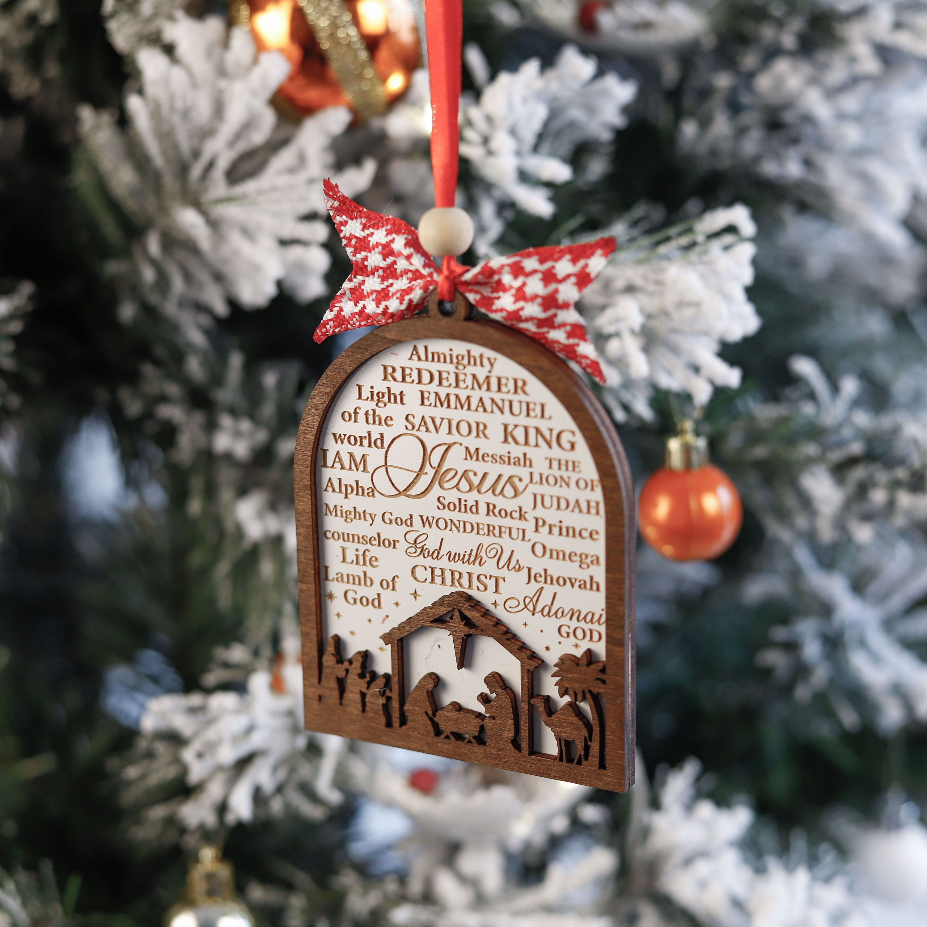 Names of God Bauble Ornament
