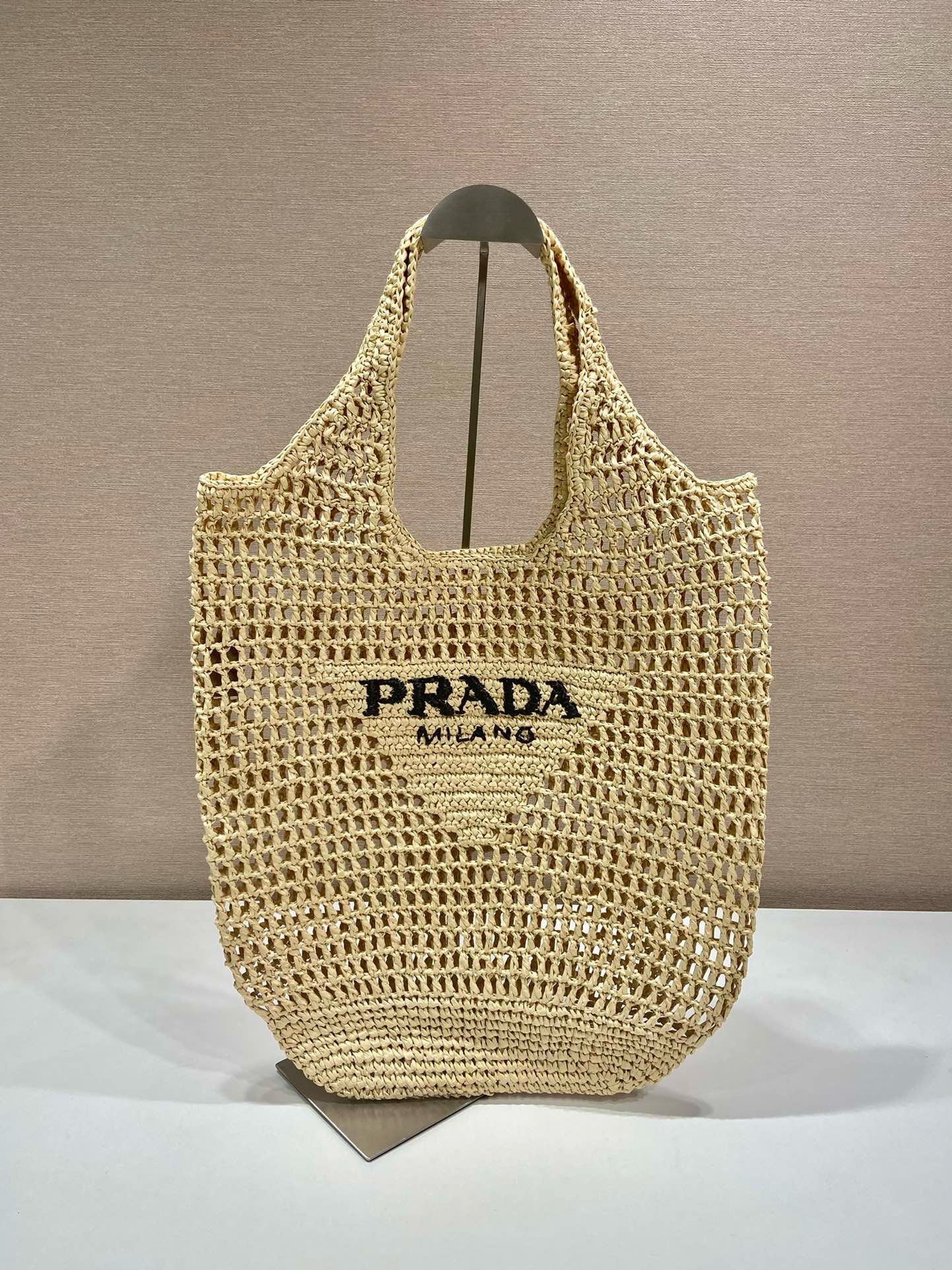 Prada Raffia Tote Bag 1BG424
