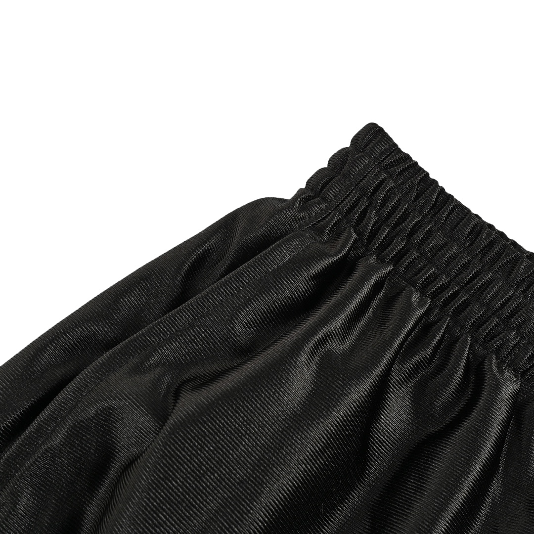 Balenciaga 24ss double ring embroidered shorts