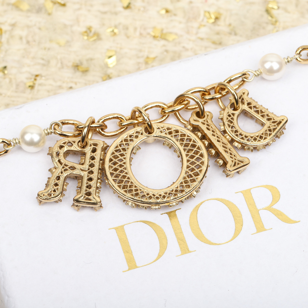 Dior Alphabet Diamond Bracelet
