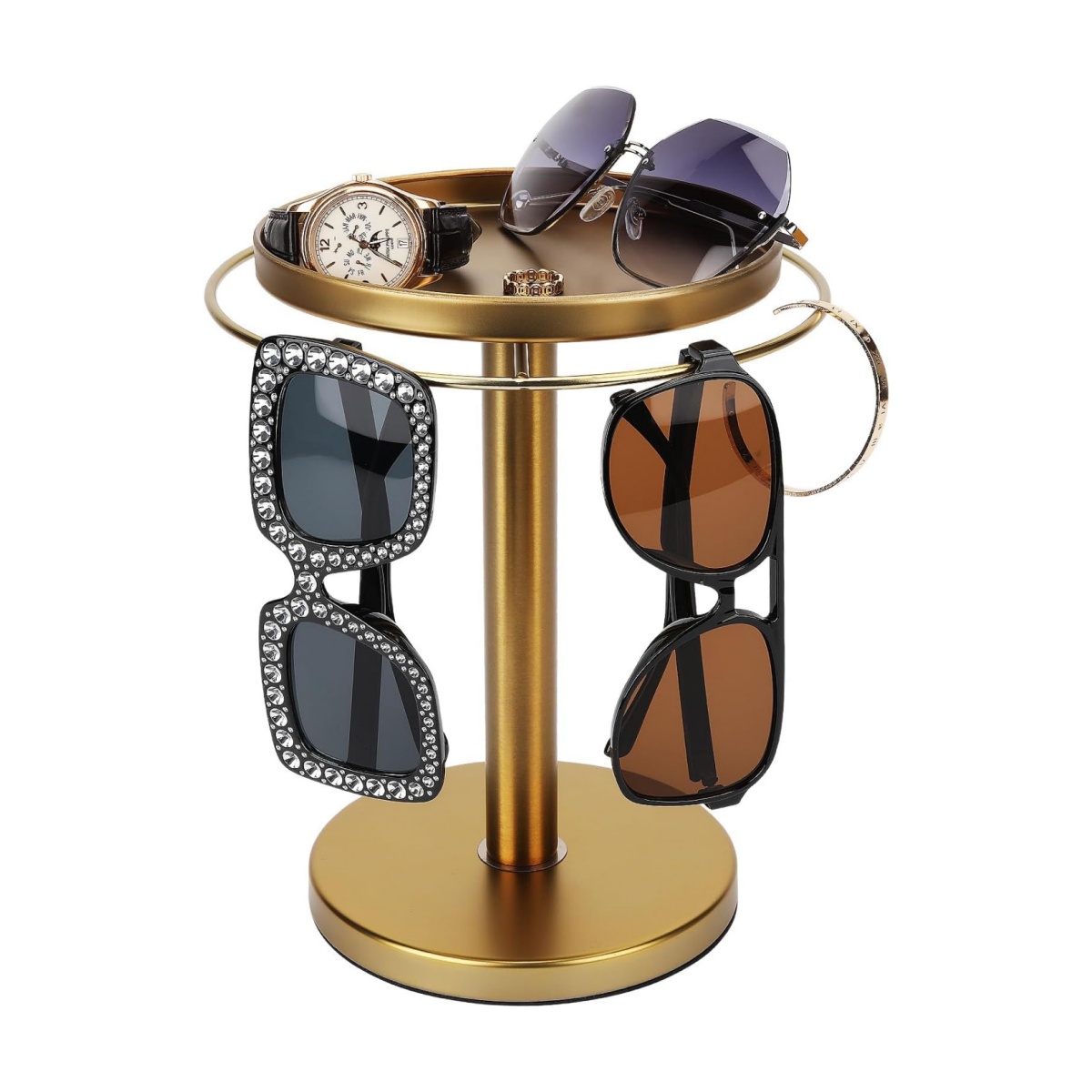 💖Last Day 49% OFF💖360° Rotating Sunglass Organizer Storage with Tray