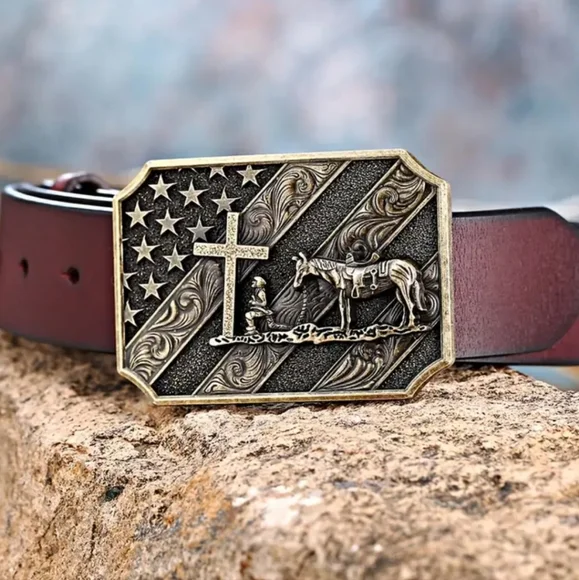 American Flag Belt With Knife (Free To Mix And Match)