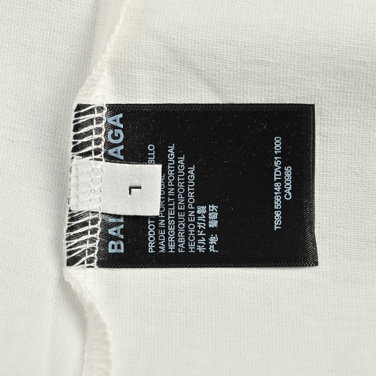 Balenciaga 25ss portrait album print short sleeve