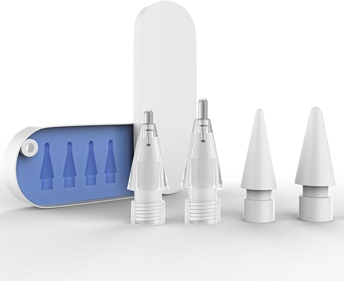 Blue 4 Pack Replacement Pencil Tips