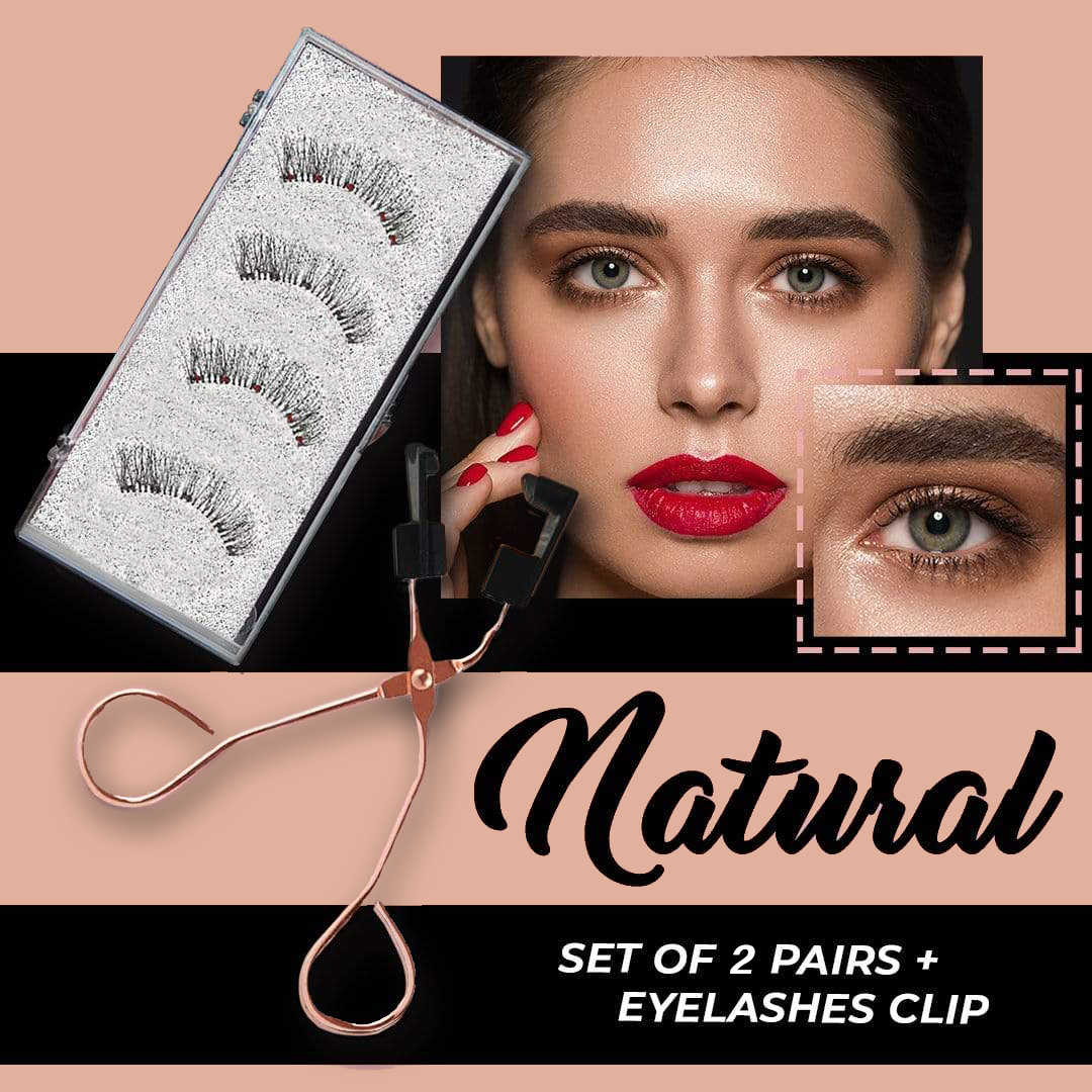 🔥ONLY $9.99/PAIRS🔥REUSABLE MAGNETIC EYELASH KIT