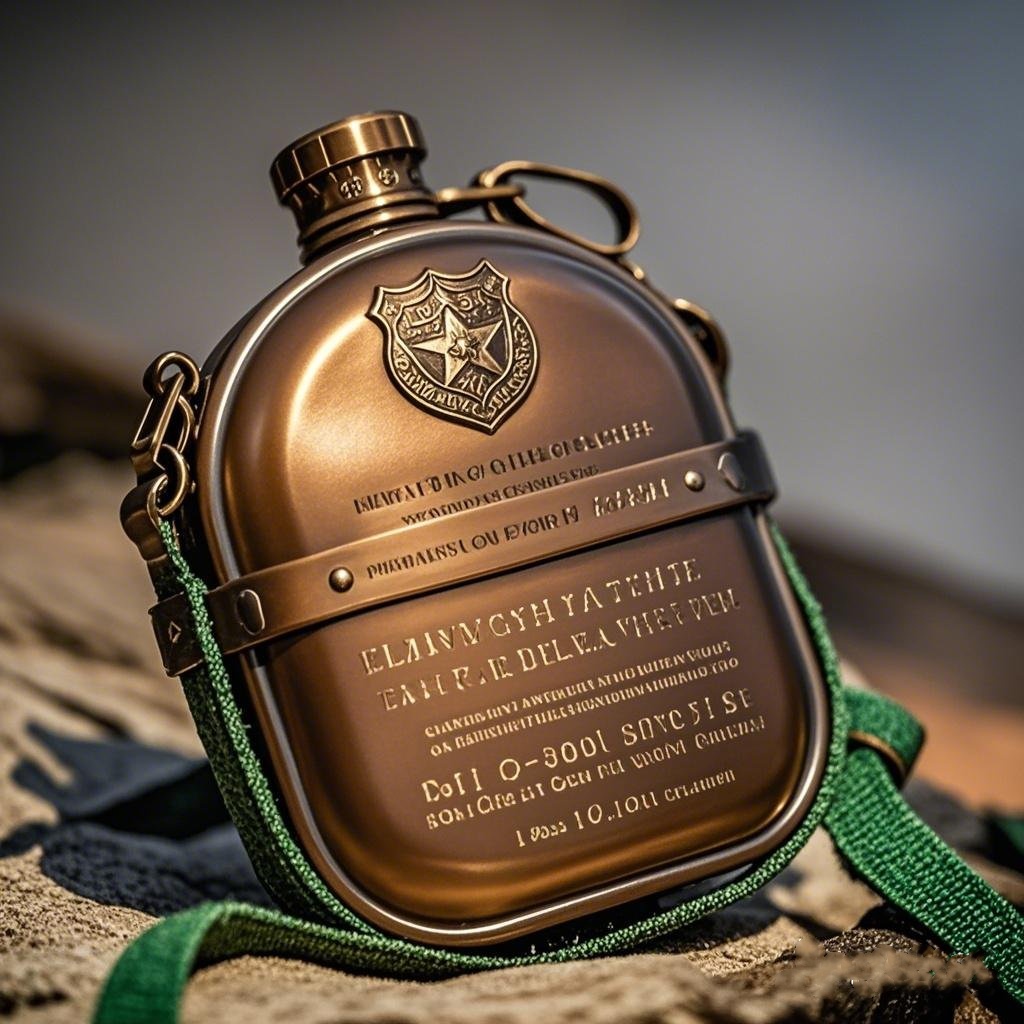 Vintage Military Canteen - Commemorative Edition