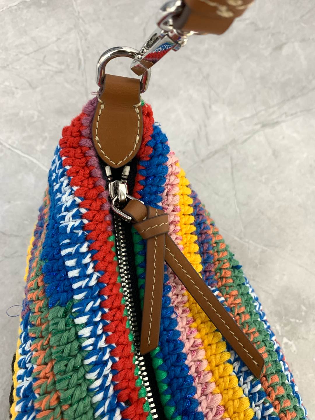 Miu Miu Rainbow Woven Bag 5NE841