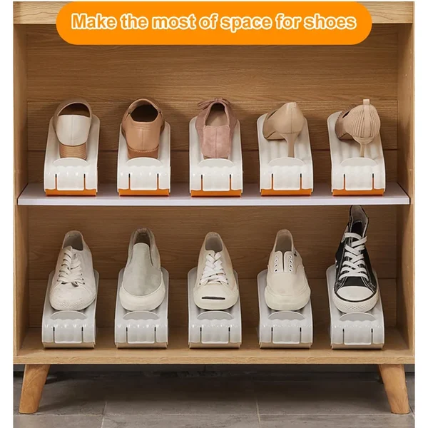 🔥🔥 Adjustable Shoe Rack is now on sale🥾🥾 (limited time promotion, buy more get more - limited quantity, first-come-first-served)