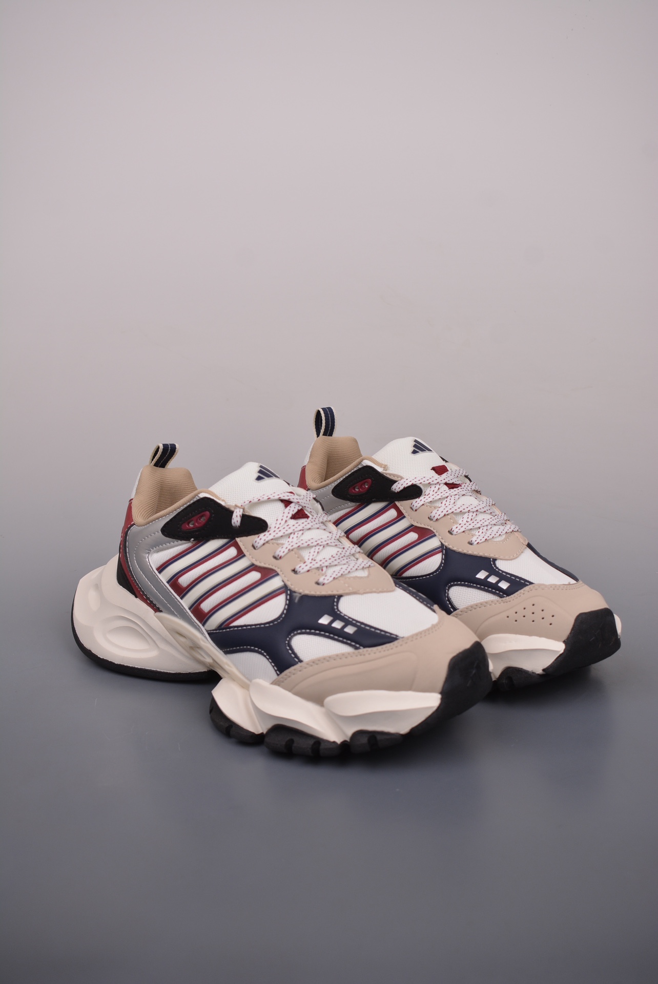 Adidas XLG Runner Deluxe Beige Black Wine Red Navy Blue IH0432