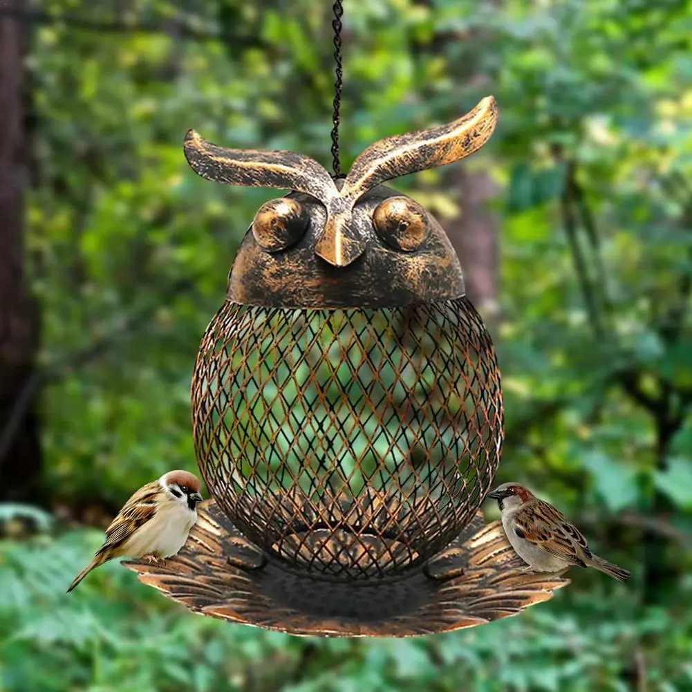 🔥HOT SALE 50% OFF🔥Heavy Duty Copper Metal Mesh Wild Finch Bird Feeder🐦