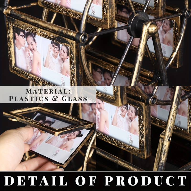 📸📸2024 Creative Rotating Ferris Wheel Photo Frame📹