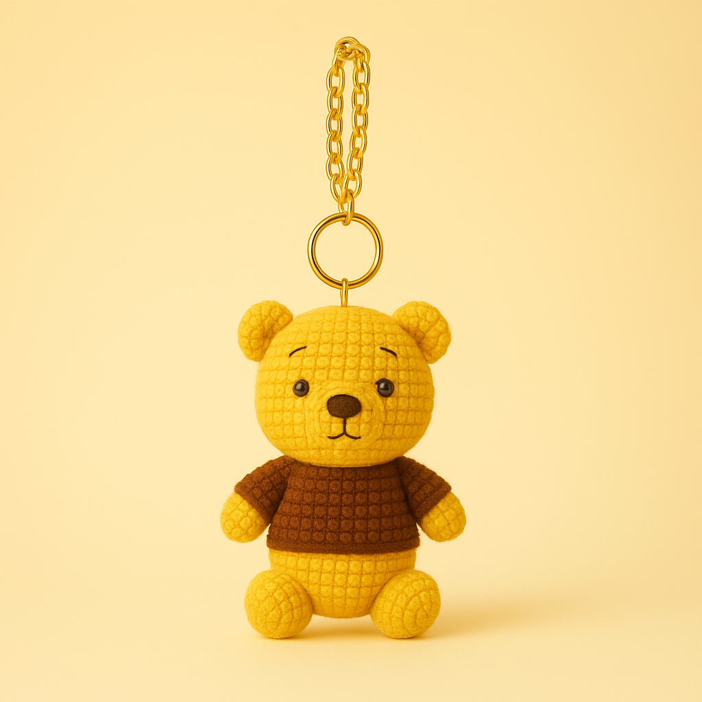 Bear keychain