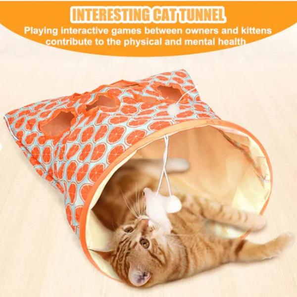 Cat Tunnel Bag Toy