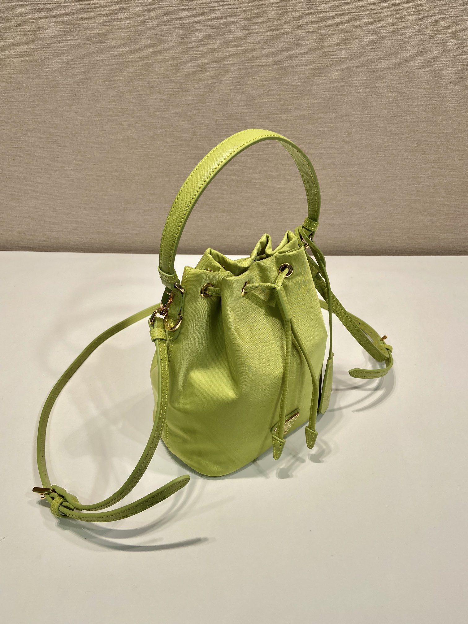 Prada Nylon Bucket Bag 1BE067