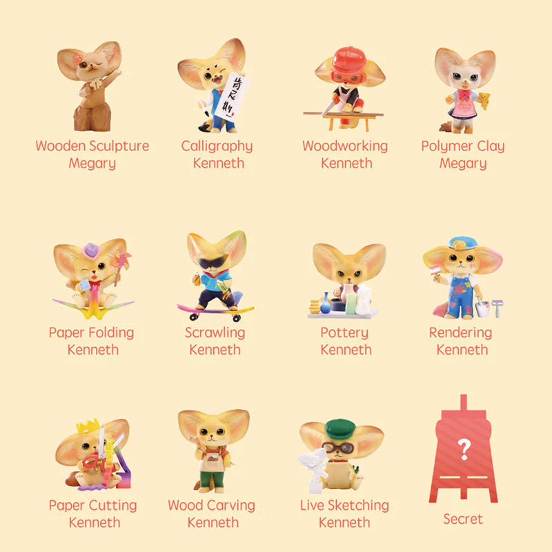 POP MART Kenneth Art Classroom Series [1 Blind Box]
