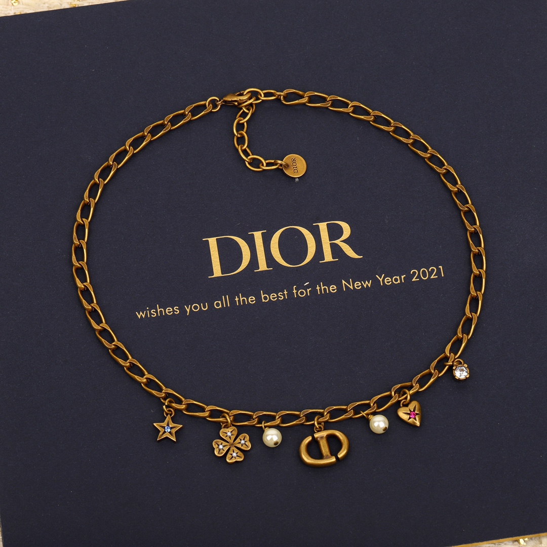 Dior Vintage Multi-element Necklace