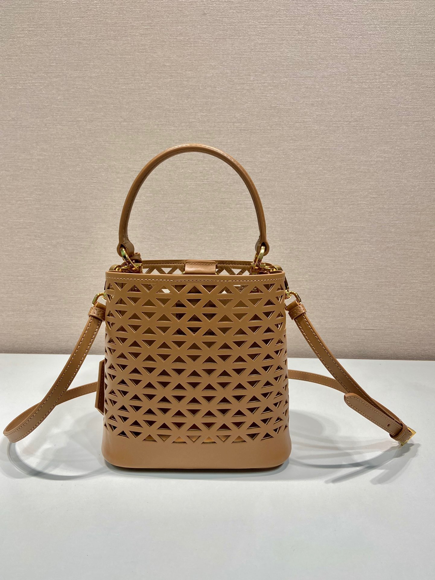 Prada hollow bucket bag 1BA217