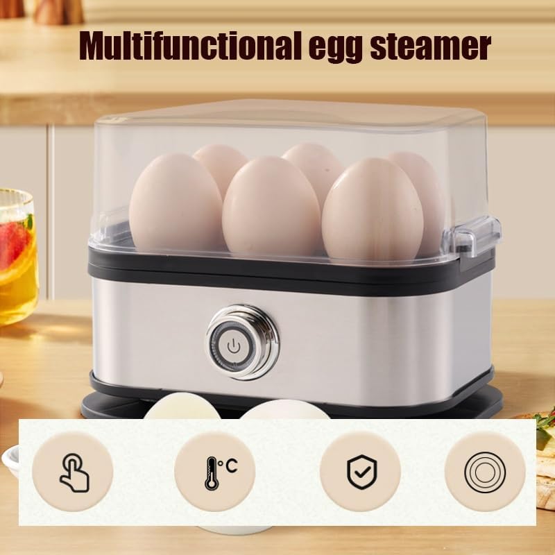 Effortless Egg Cooking with the Ultimate Stainless Steel Egg Cooker 🍳✨