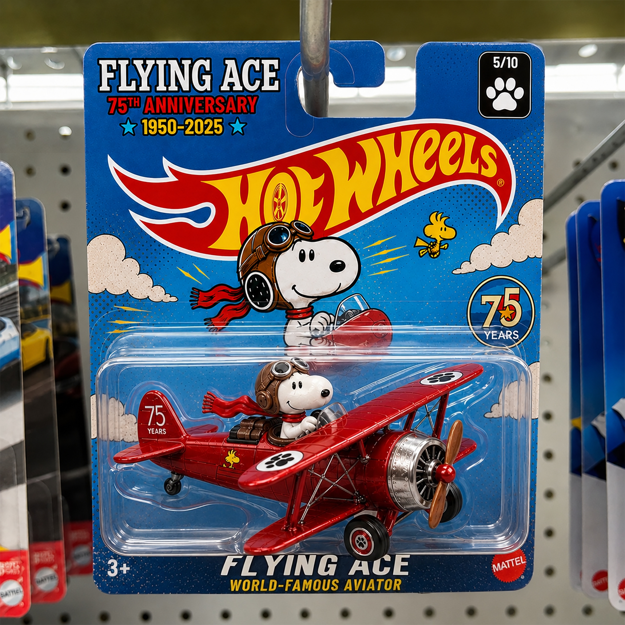 Snoopy 75th Anniversary Hot Wheels