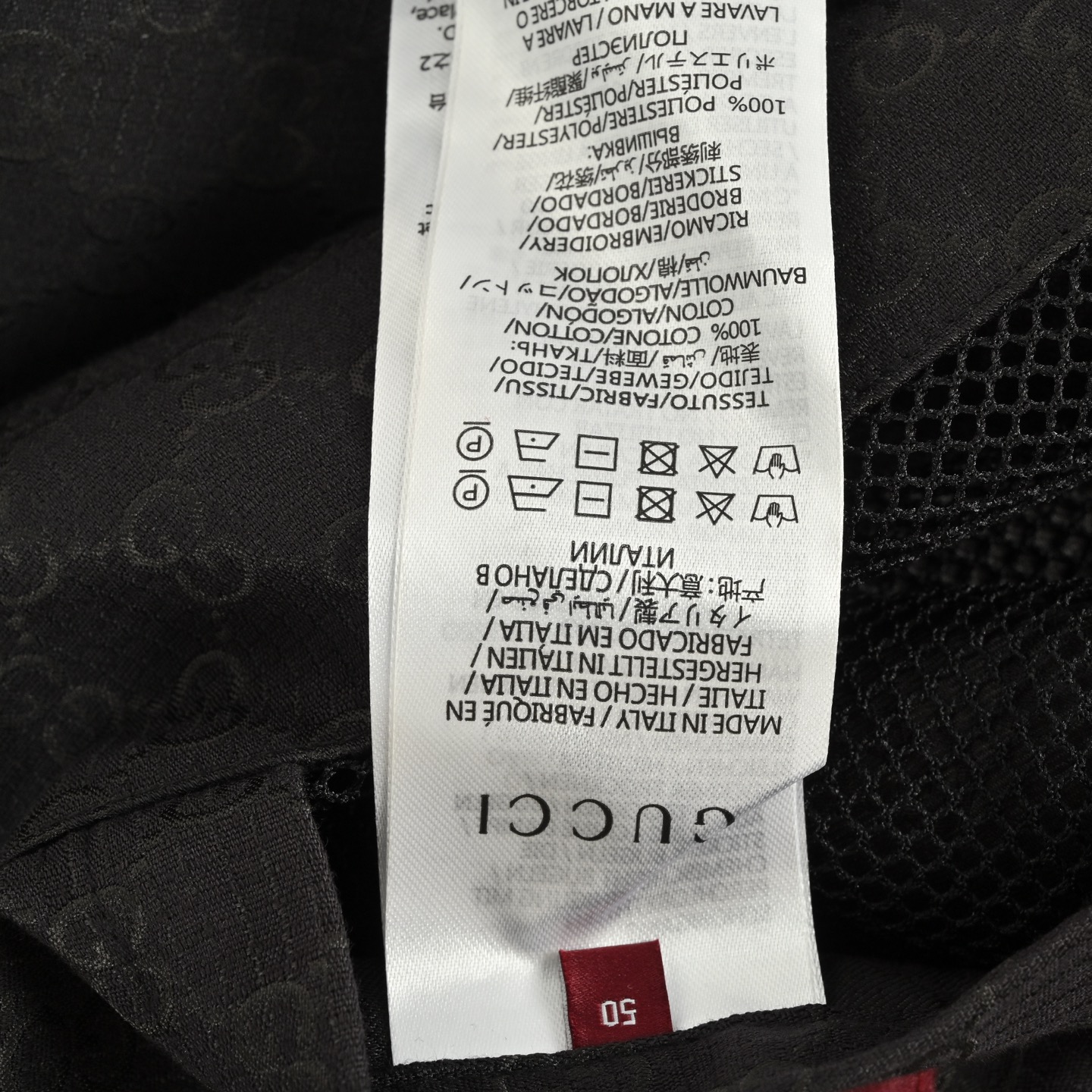 Gucci 25ss GG all-over print hooded zip-up jacket