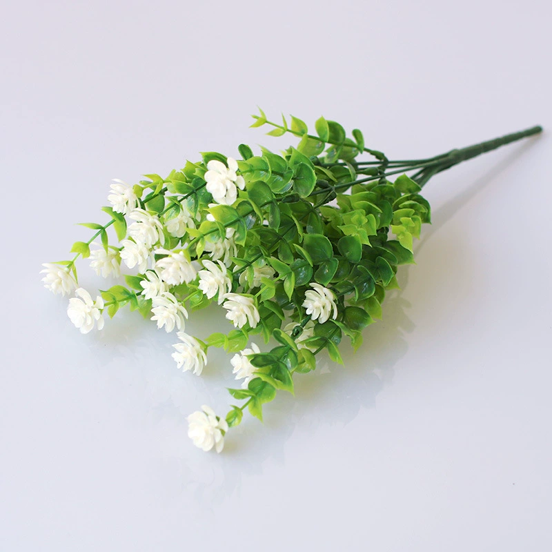 🌺🌺Artificial Milan grass fake flower plant decoration (spring and summer decoration-UV protection)