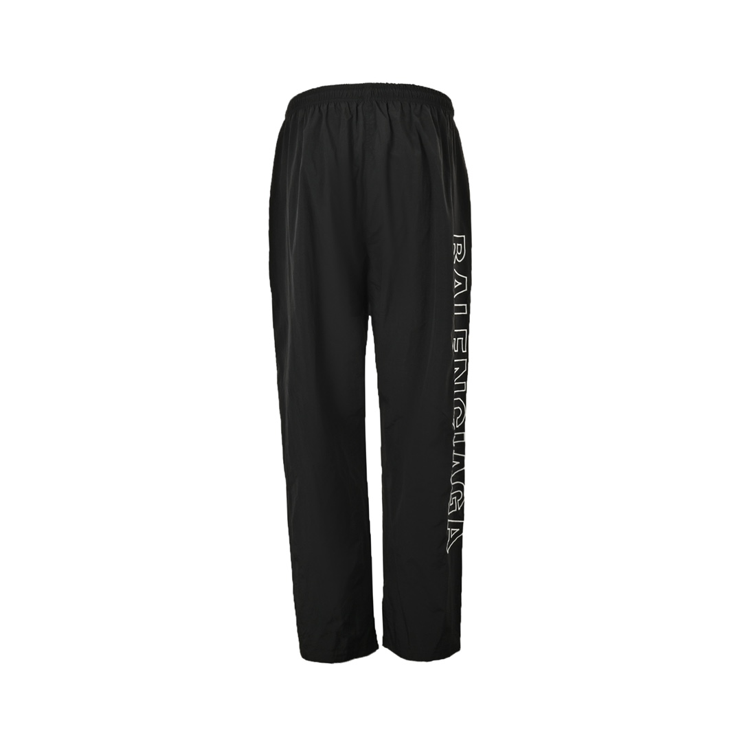 Balenciaga 24Fw hollow letter embroidered trousers