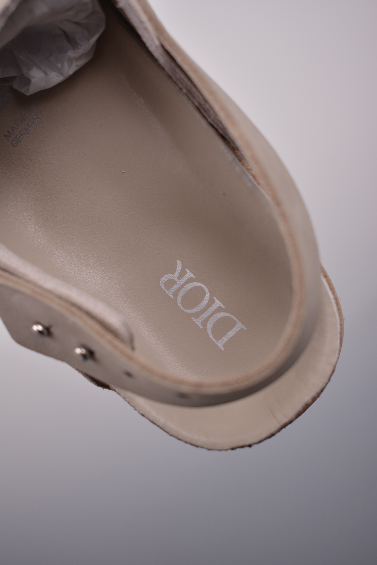 Dior x Birkenstock functional lock design joint model 1144410NCC