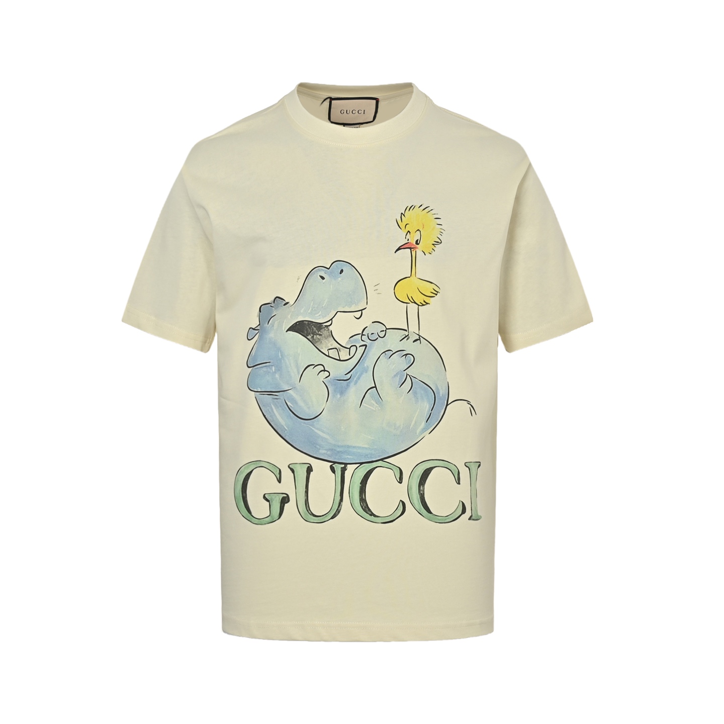 Gucci 25ss funny cartoon series printed short sleeves