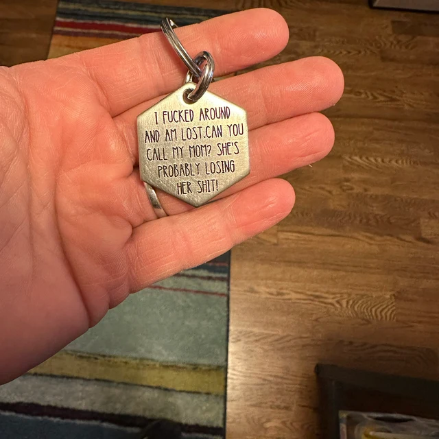 💝Custom Dog/Cat Tags Funny Pet Gift