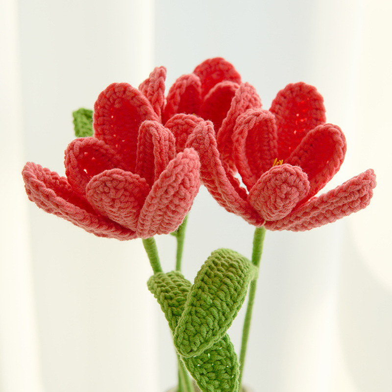 🔥Mother's Day Sale-[SAVE 50% OFF]--Handmade Knitted Rose-Never Fade