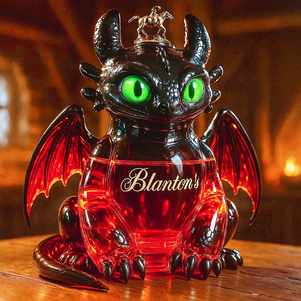 Toothless Collector's Edition Whiskey Decanter