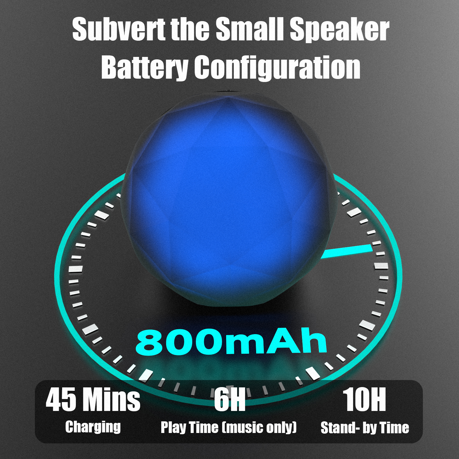crystal ball speaker bluetooth