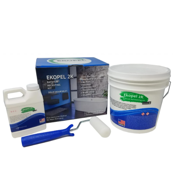 Ekopel Pour On Bathtub Refinishing Kit