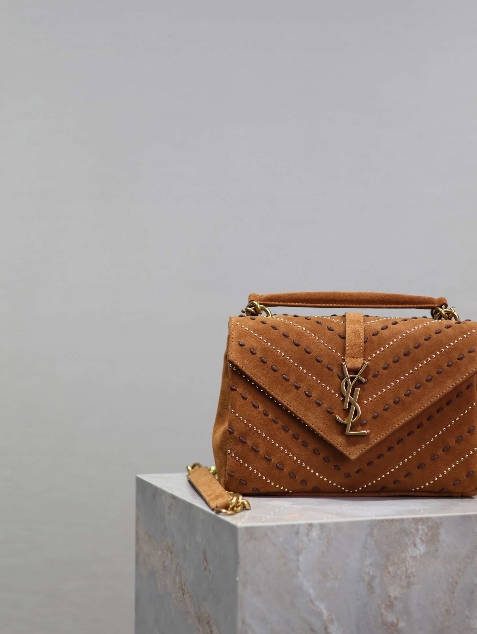 Yves Saint Laurent Monogram college messenger bag 392737
