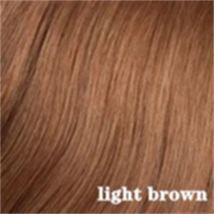 Natural Portable Handmade Hair Topper With Bangs & 2024 NEW STYLE