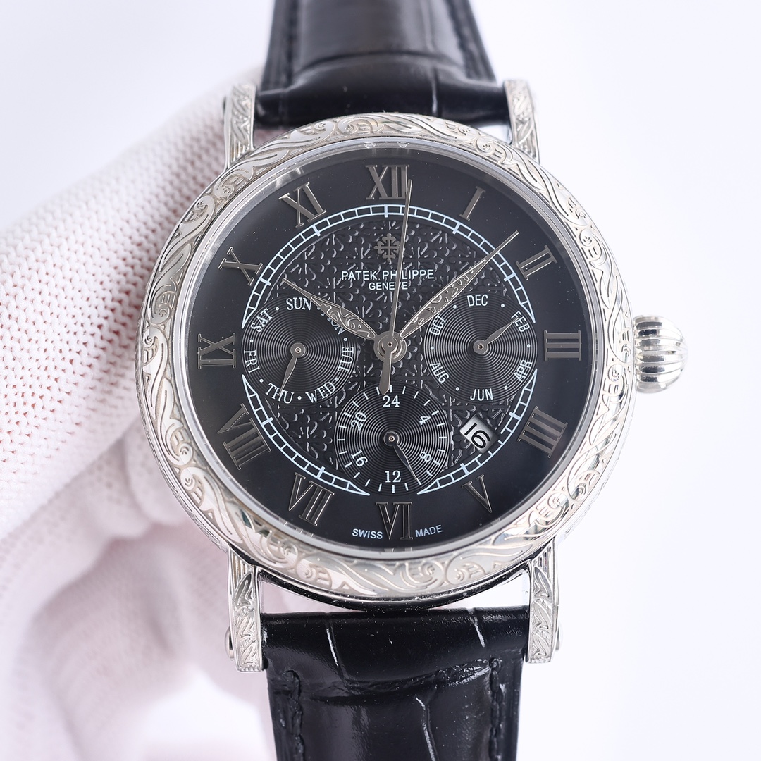 Patek Philippe Calatrava Engraved Watch