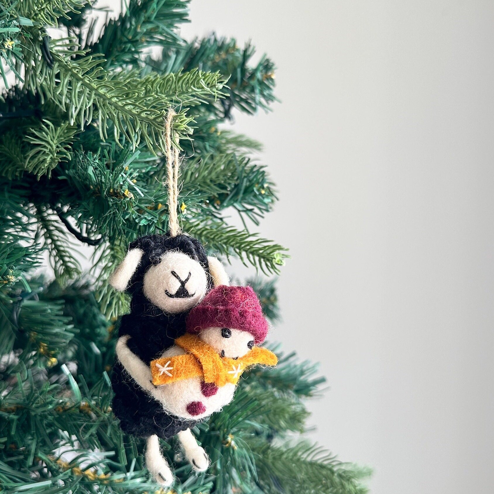 Felt Animal Ornament | Hanging Decoration