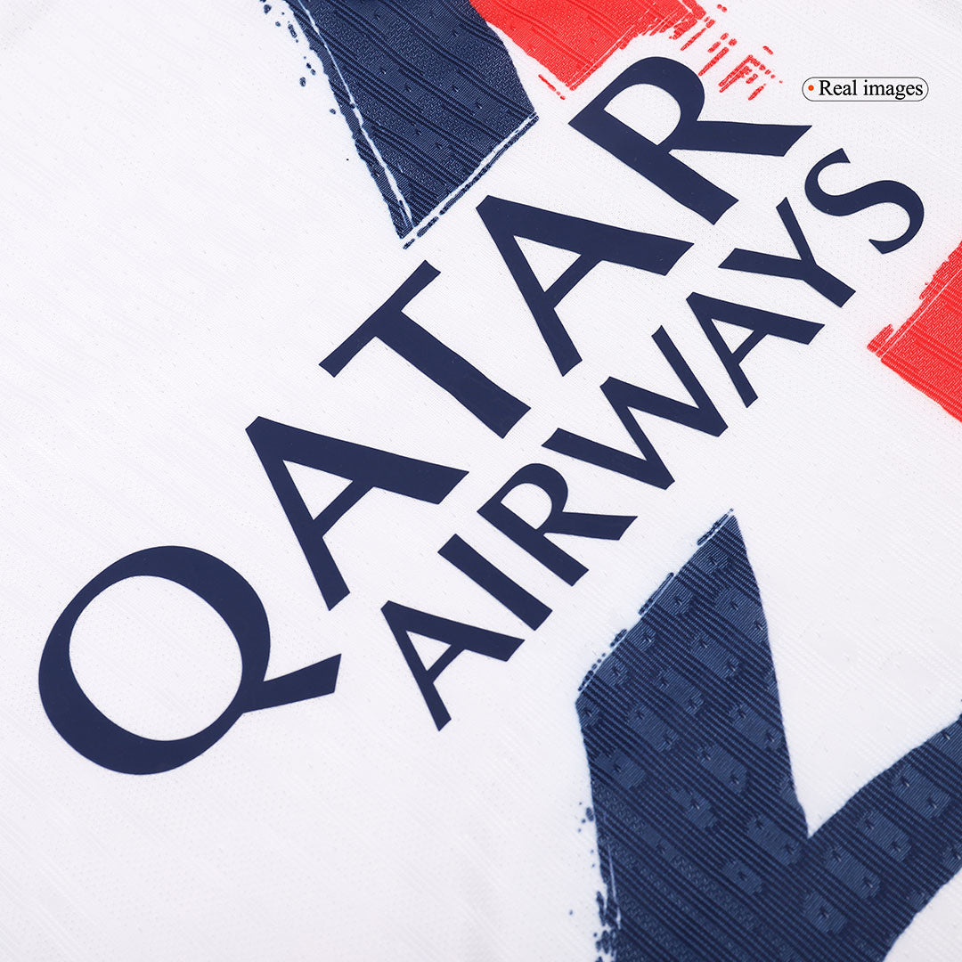 Authentic KVARATSKHELIA #7 PSG Away Football Shirt 2024/25