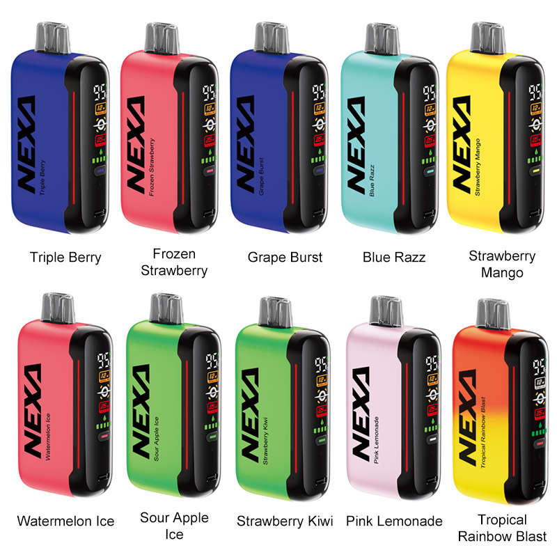 Nexa N20000 Disposable Vape Kit (20K Puffs) 800mAh 20ml