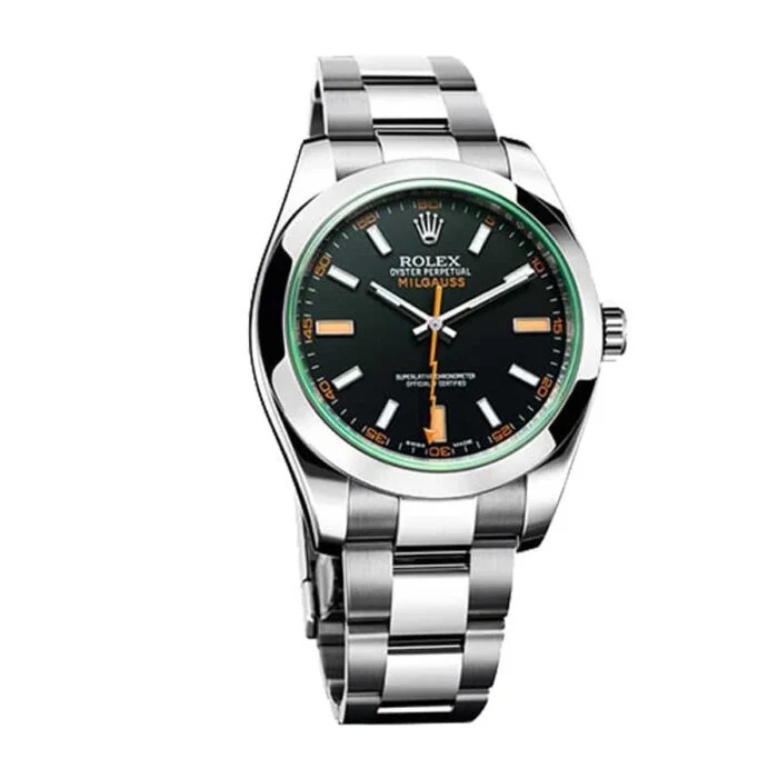 Rolex Milgauss 116400GV “Green Crystal” Exceptional Replica 1:1