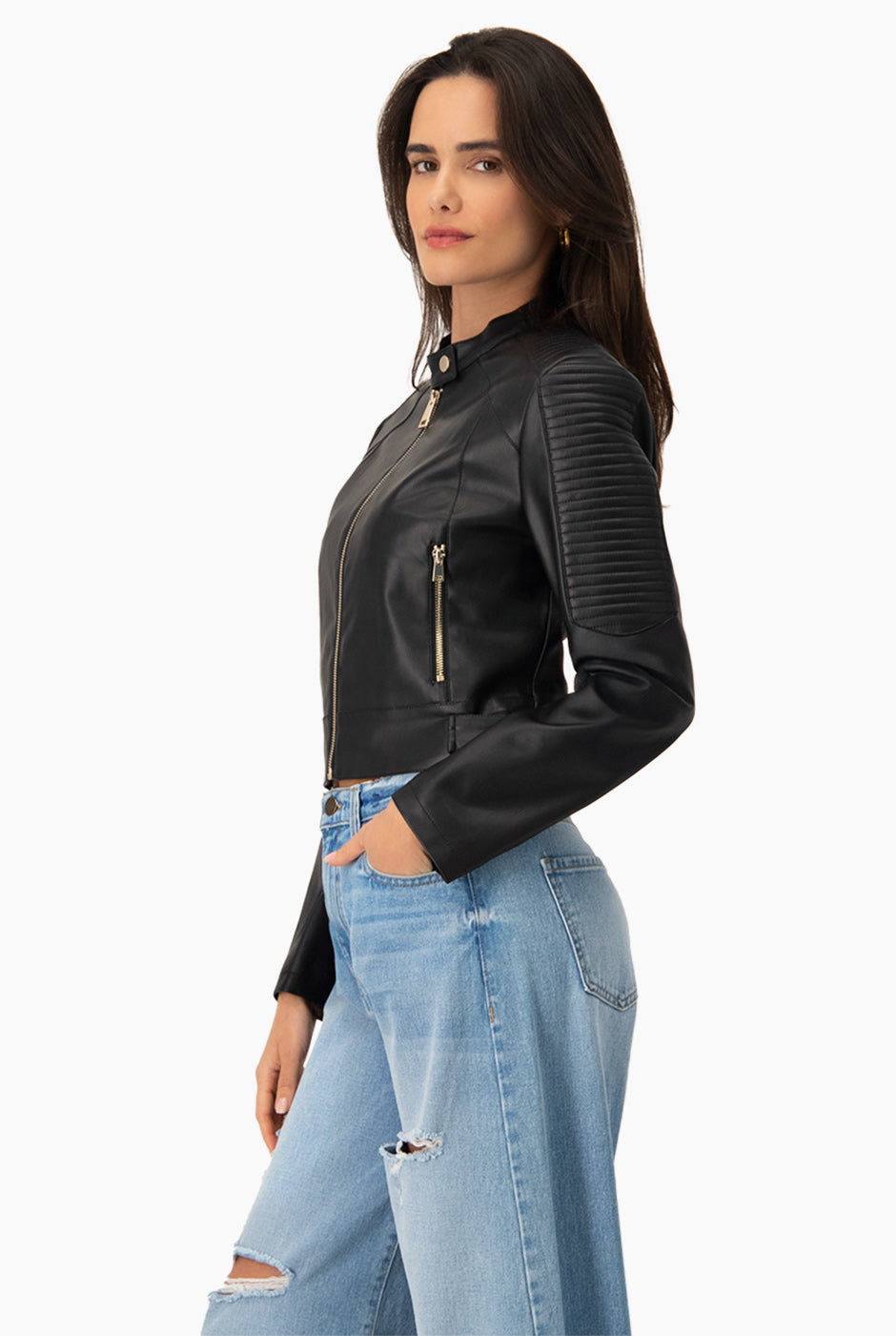 Biker PU Black