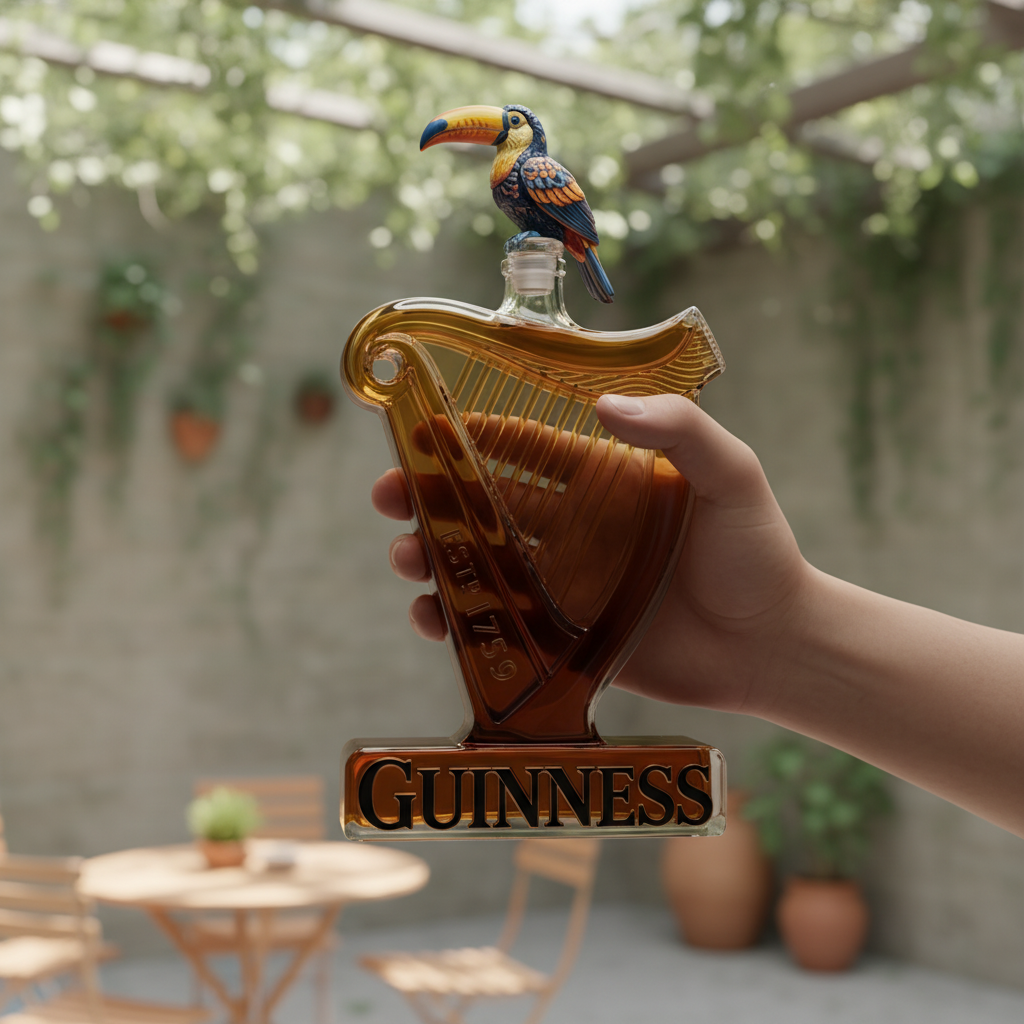 GUINNESS Logo The Heritage Harp Collector’s Decanter
