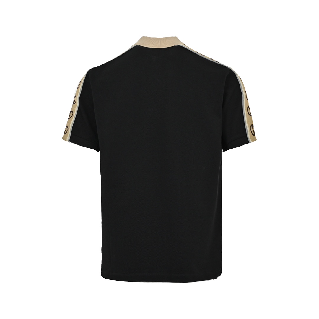 Gucci 20ss reflective webbing Polo short sleeve