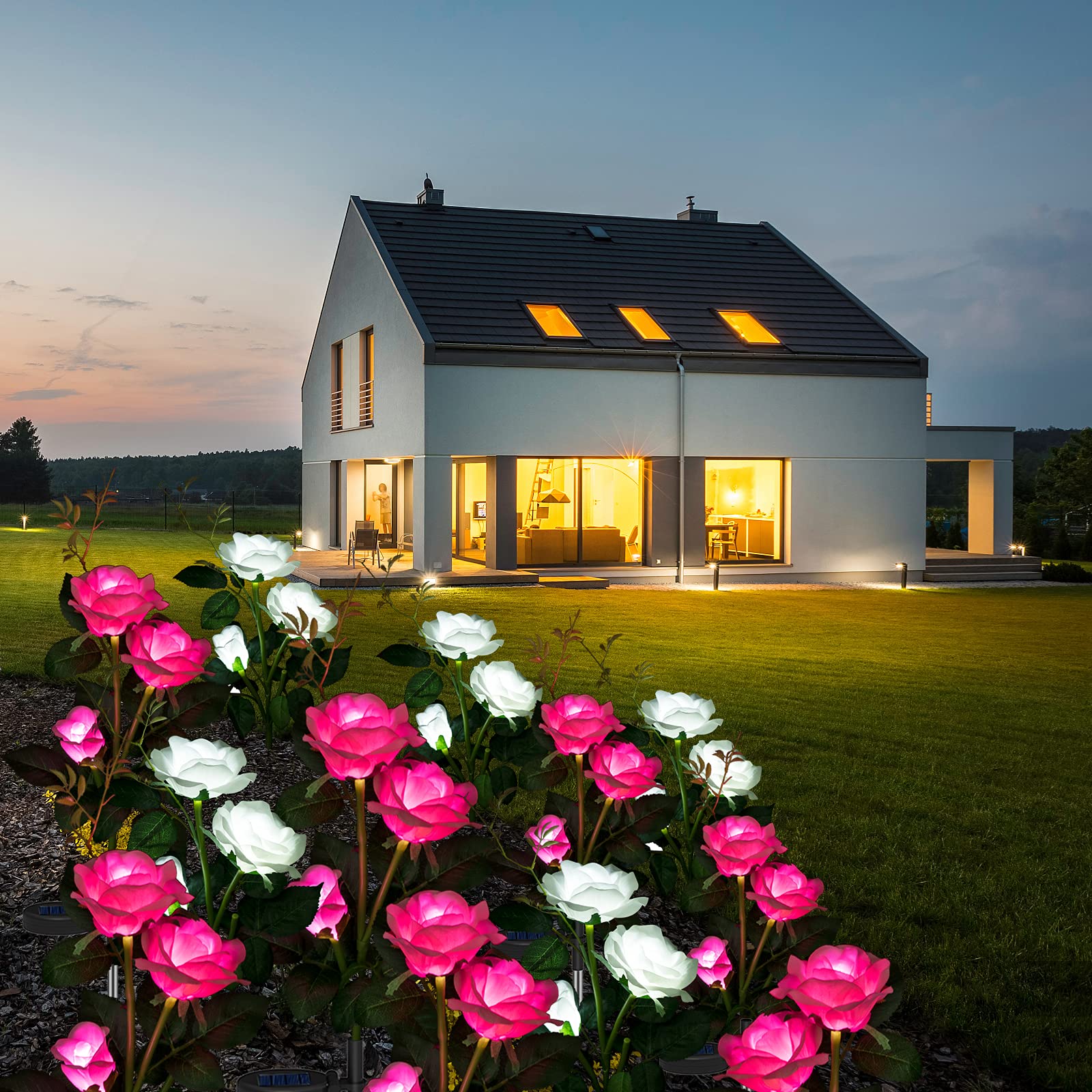 🔥Mother's Day Early Sale-[SAVE 50% OFF]--ARTIFICIAL ROSE SOLAR GARDEN STAKE LIGHTS--BUY 3 GET 10% OFF & FREE SHIPPING