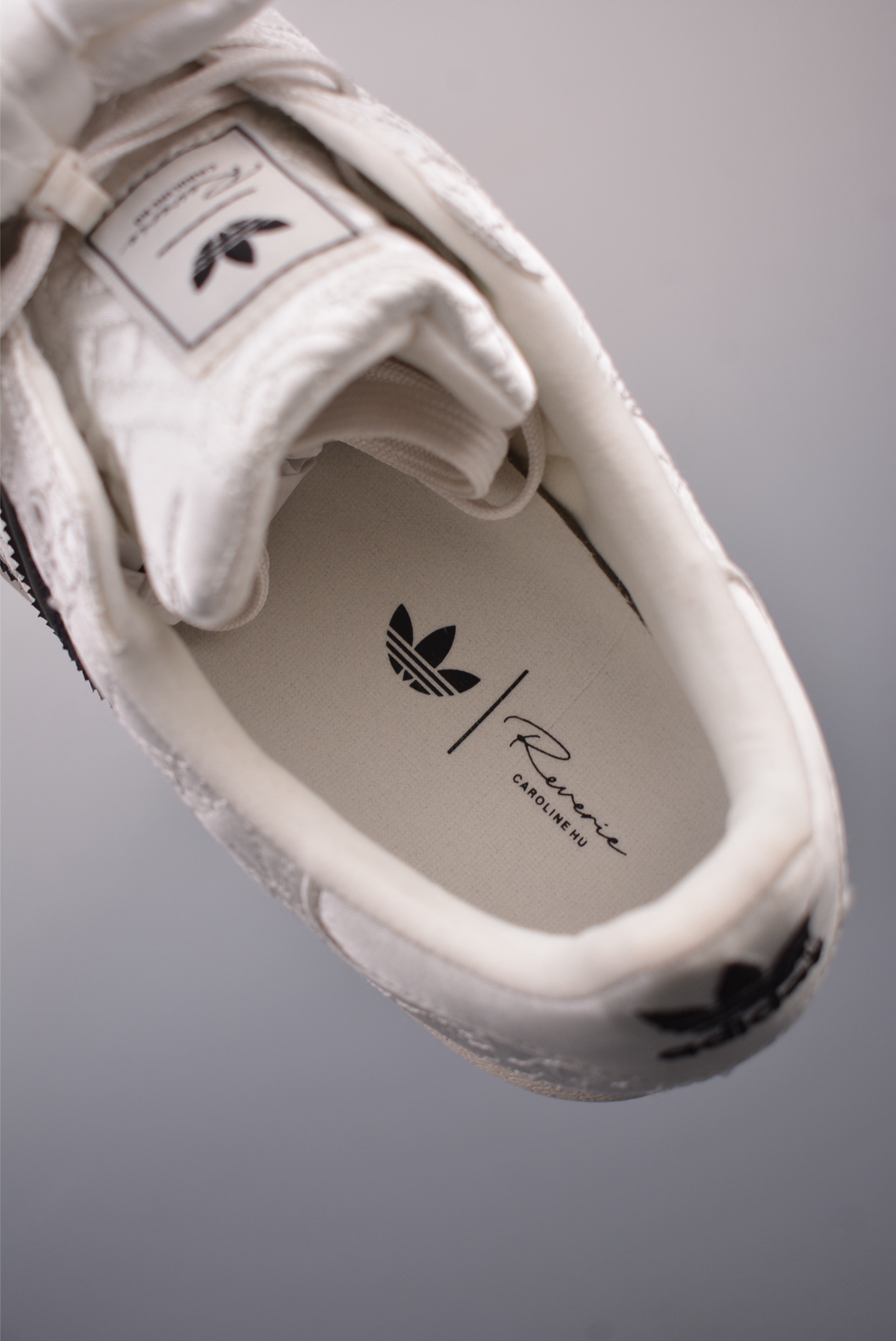 Caroline Hu x Adidas Originals Superstar White Black JR7977