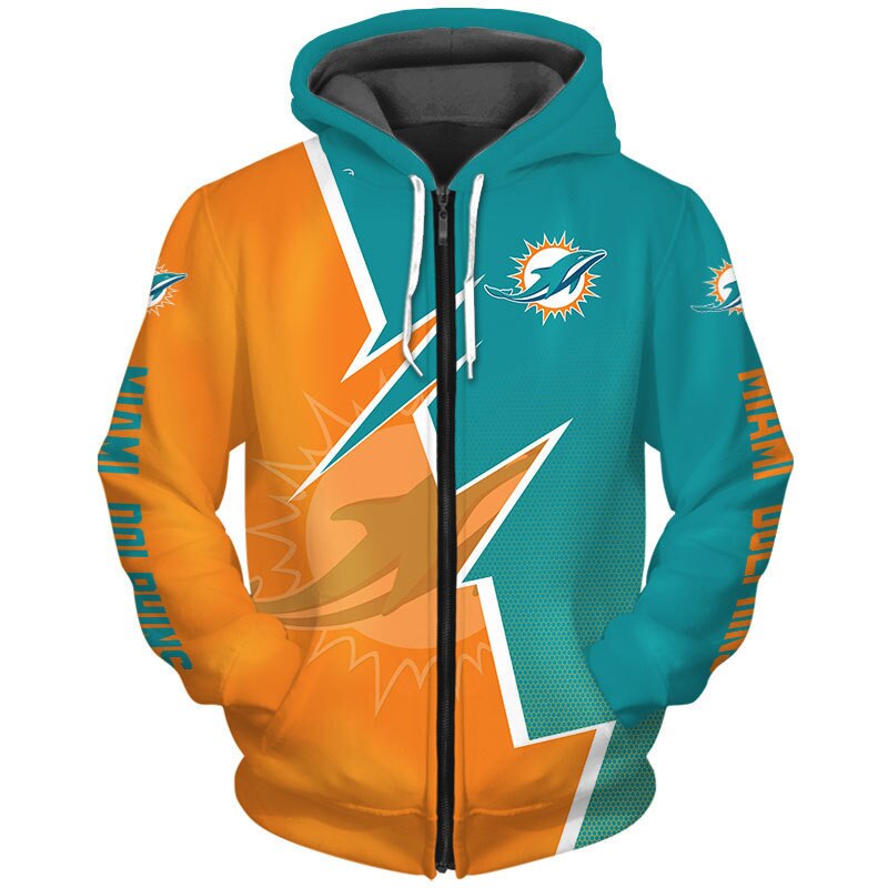 MIAMI DOLPHINS 3D HOODIE MMDD007