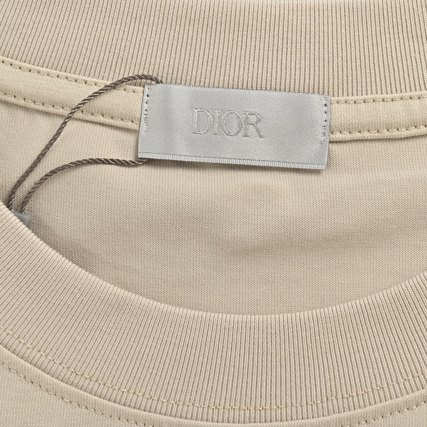 Dior 25ss chest embroidered patch short sleeves