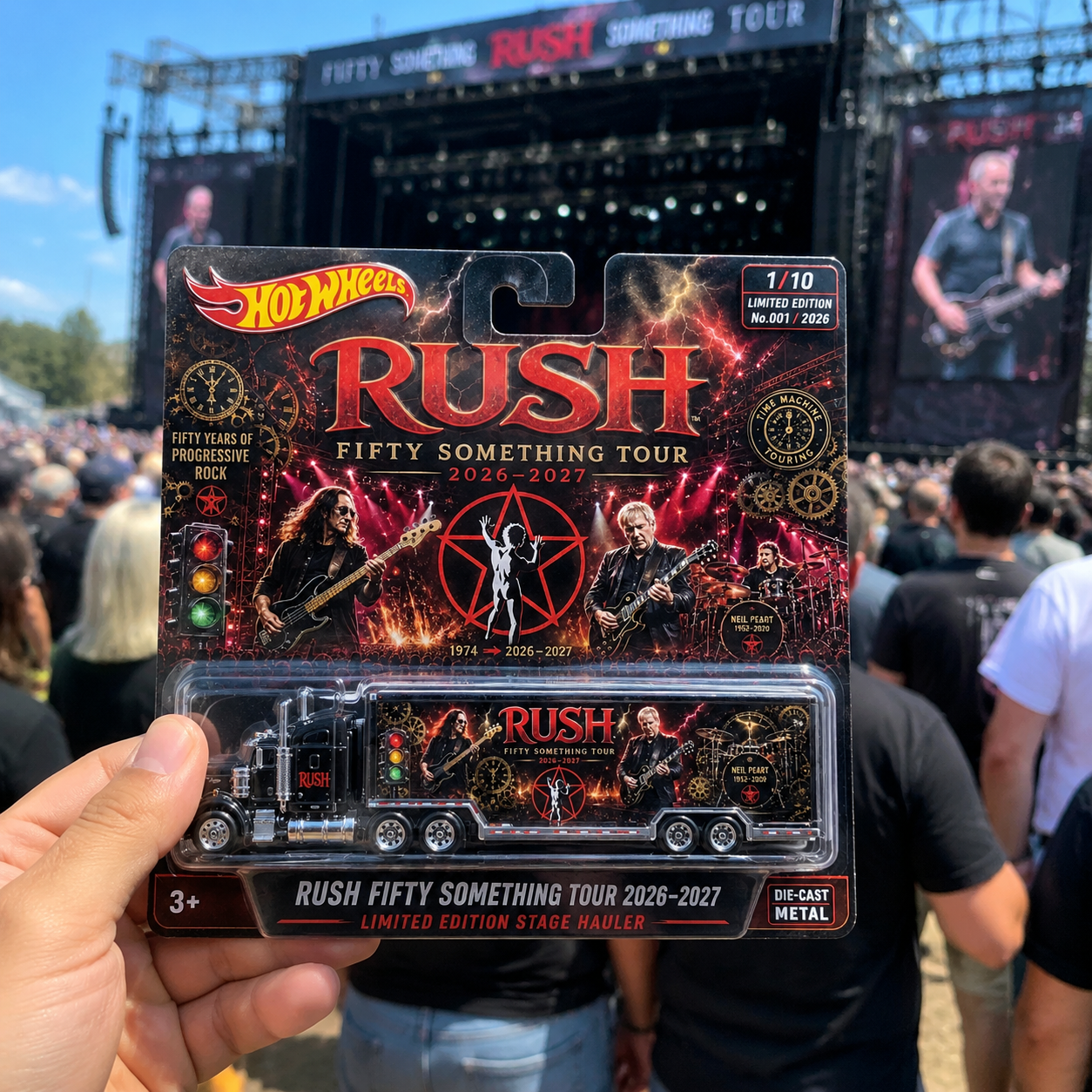 RUSH Fifty Something Tour 2026–2027 Stage Hauler