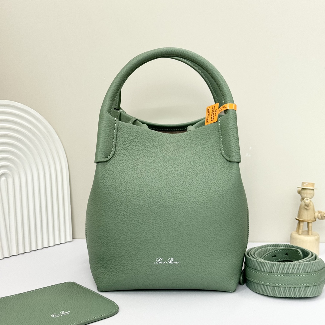 Loro Piana Bale Bale Medium Bucket Bag FAN8964