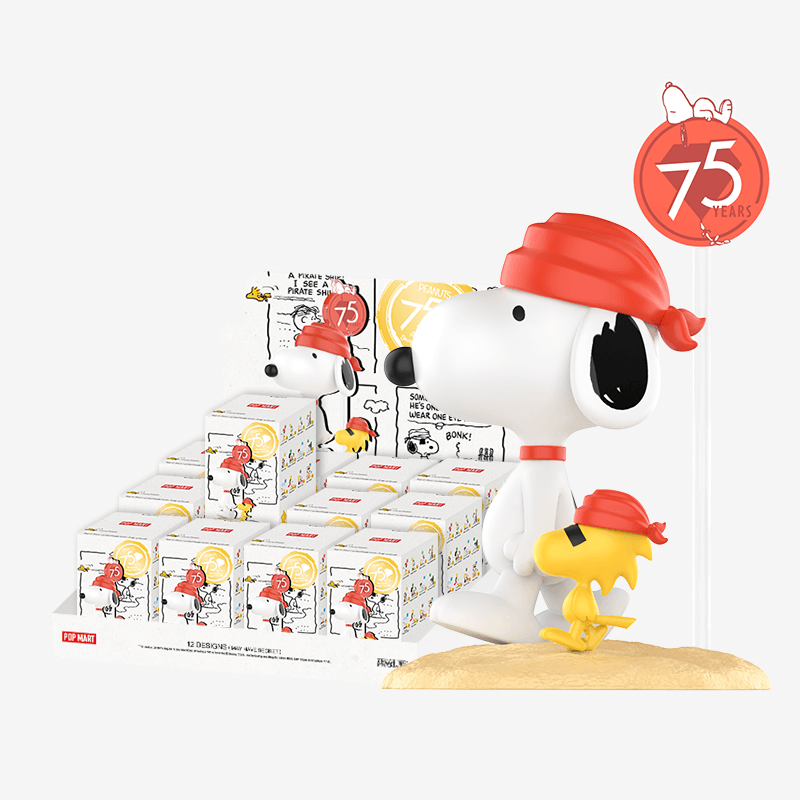 Peanuts 75th Anniversary ISnoopy Comic Life Series Figures
